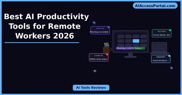 Best AI Productivity Tools for Remote Workers 2026