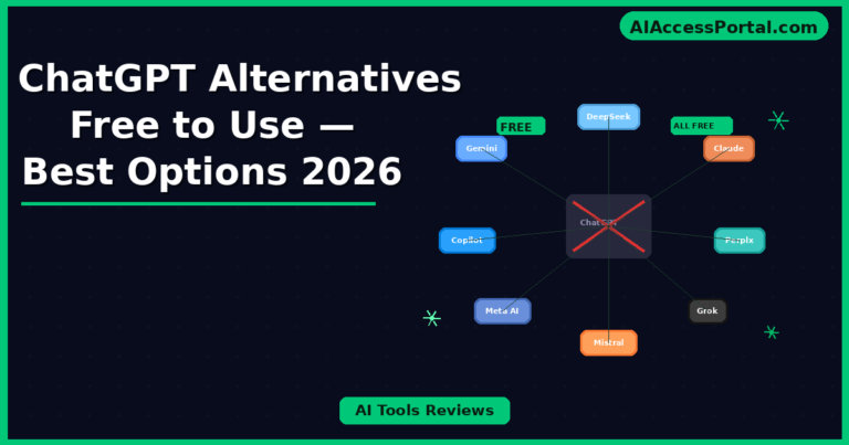 ChatGPT Alternatives Free to Use In 2026