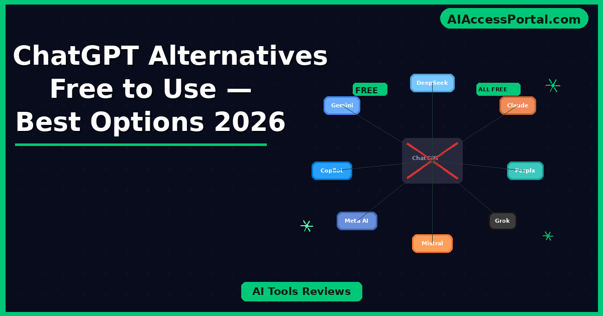 chatgpt alternatives free to use in 2026