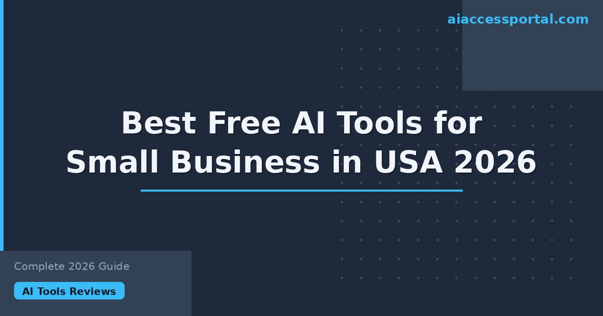 best free ai tools for small business in usa 2026