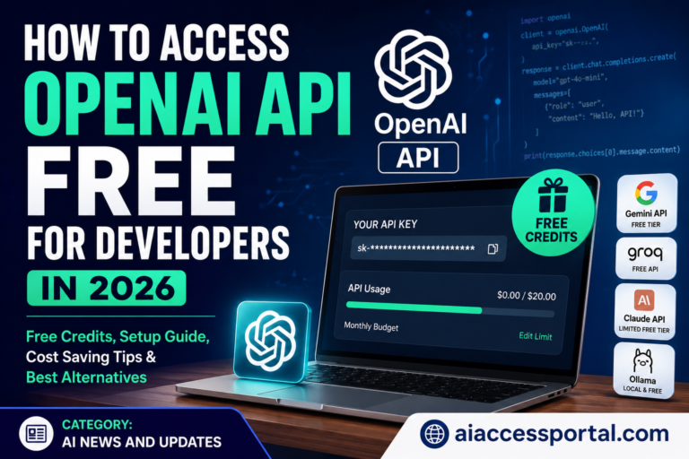 How to Access OpenAI API Free for Developers in 2026