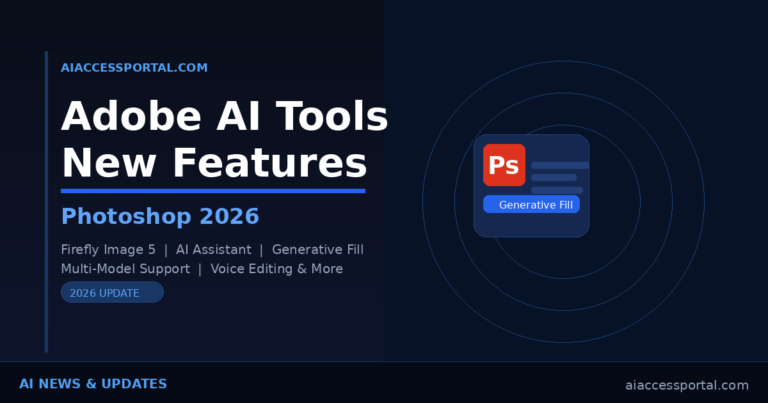 Adobe AI Tools: Photoshop 2026 New Features Guide