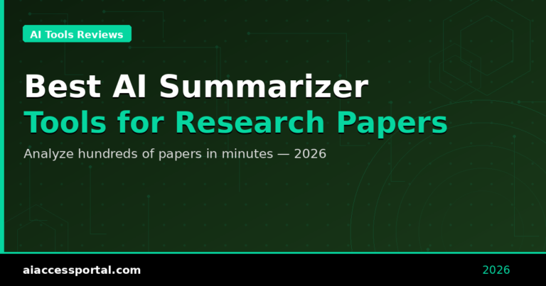 Best AI Summarizer Tools for Research Papers 2026