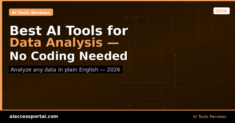 Best AI Tools for Data Analysis Without Coding 2026