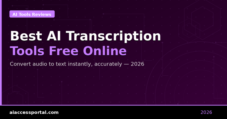 Best AI Transcription Tools Free Online 2026