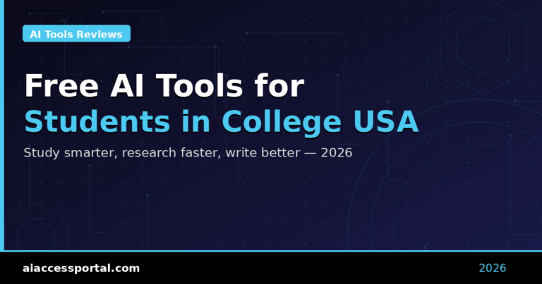 Free AI Tools for Students in College USA 2026