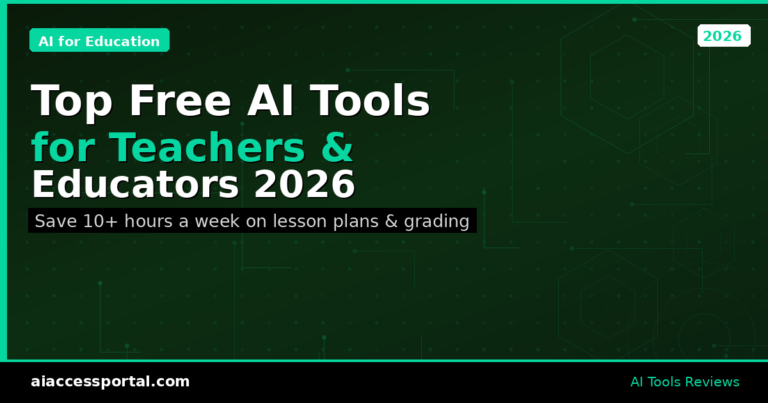 Top Free AI Tools for Teachers and Educators 2026