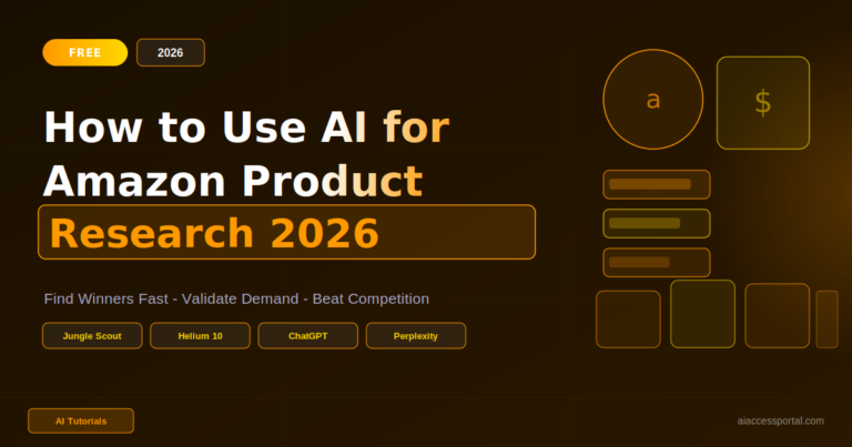 How to Use AI for Amazon Product Research 2026