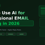 how to use ai for email writing professional