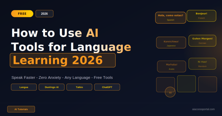 How to Use AI Tools for Language Learning 2026