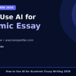 how to use ai for academic essay writing