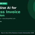 how to use ai for business invoice automation