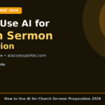 how to use ai for church sermon preparation
