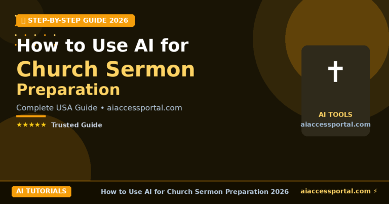 How to Use AI for Church Sermon Preparation 2026
