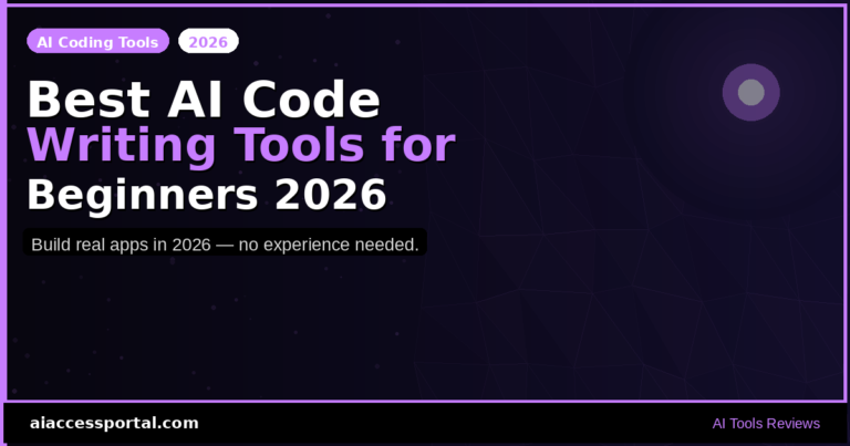 Best AI Code Writing Tools for Beginners 2026