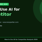 how to use ai for competitor analysis