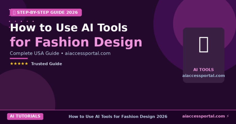 How to Use AI Tools for Fashion Design 2026