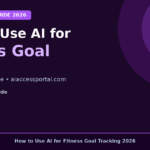 how to use ai for fitness goal tracking