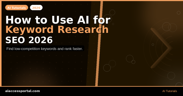 How to Use AI for Keyword Research SEO 2026