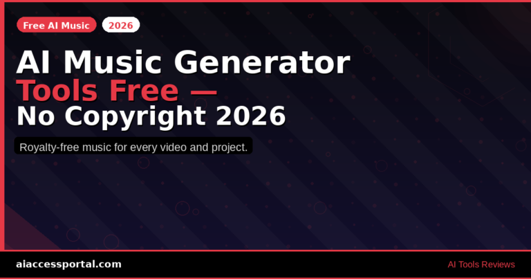 AI Music Generator Tools Free No Copyright 2026