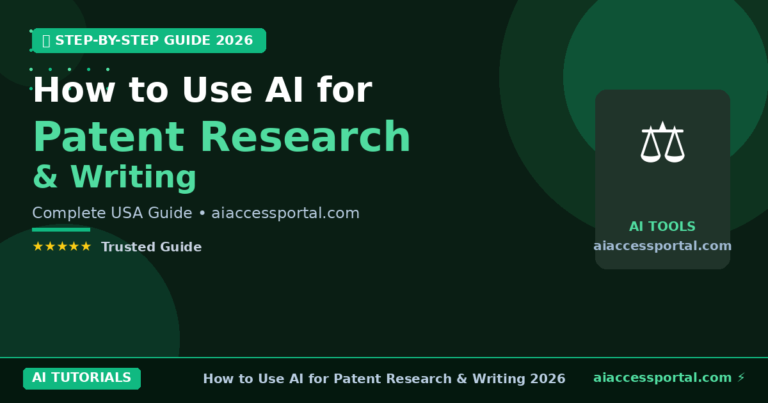 How to Use AI for Patent Research and Writing 2026