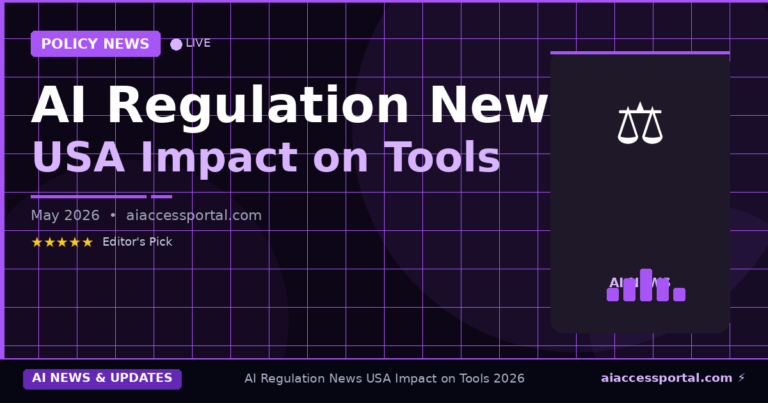 AI Regulation News USA — Impact on Tools 2026
