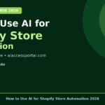 how to use ai for shopify store automation