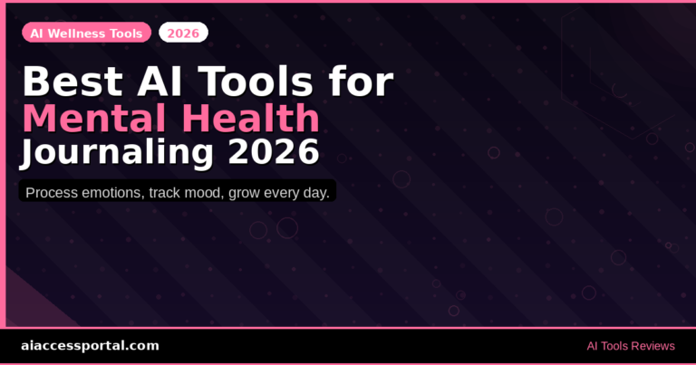 Best AI Tools for Mental Health Journaling 2026