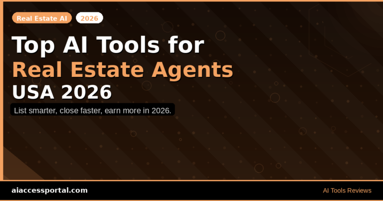 Top AI Tools for Real Estate Agents USA 2026
