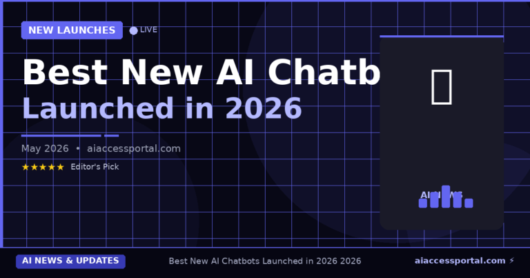 Best New AI Chatbots Launched in 2026 — Full Rankings USA