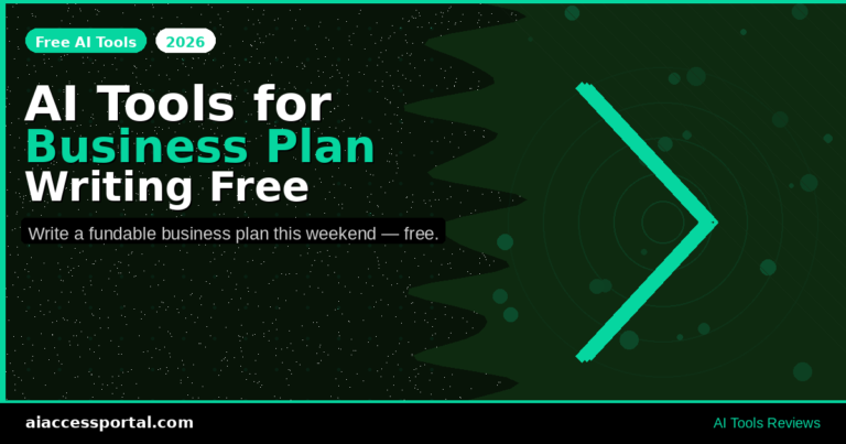 AI Tools for Business Plan Writing Free 2026