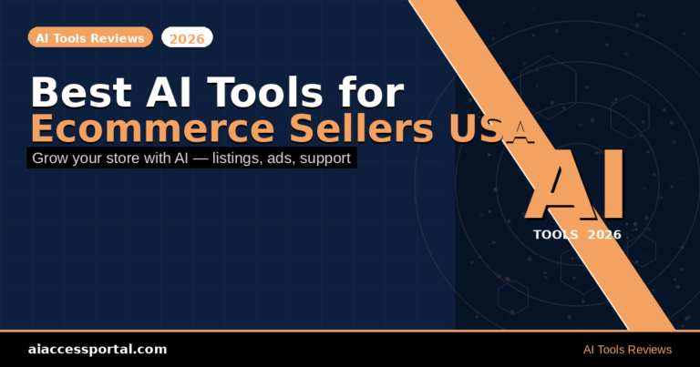 Best AI Tools for Ecommerce Sellers in USA 2026