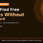 how to find free ai tools without credit card