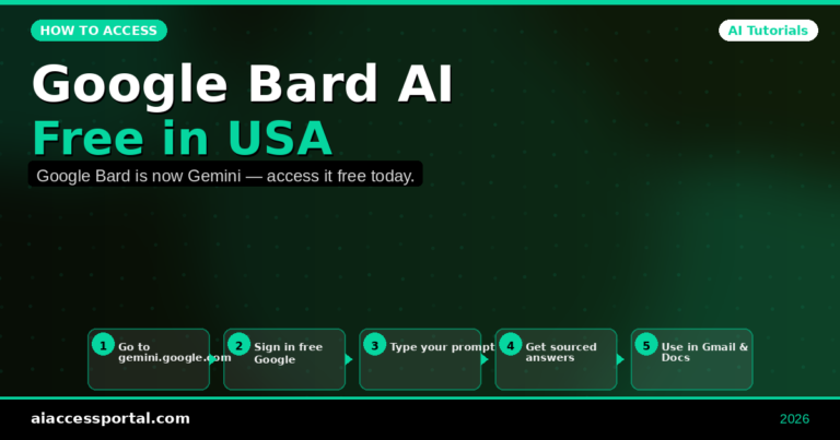 How to Access Google Bard AI for Free USA 2026
