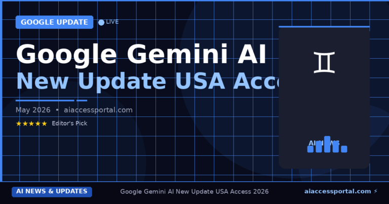 Google Gemini AI New Update USA Access 2026 — What’s New