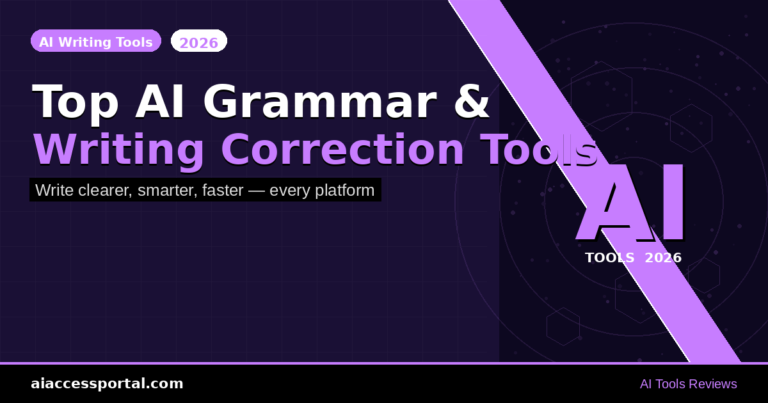 Top AI Grammar and Writing Correction Tools 2026