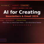 how to use ai for creating newsletters email