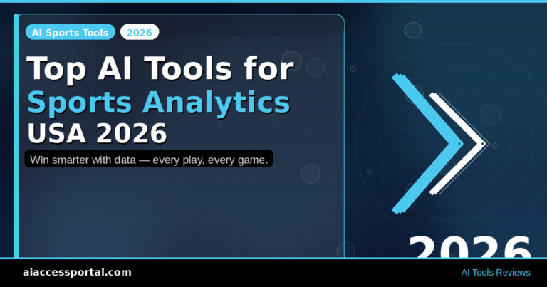 Top AI Tools for Sports Analytics USA 2026
