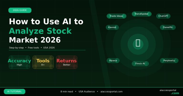 How to Use AI to Analyze Stock Market in 2026 (Complete USA Investor Guide)