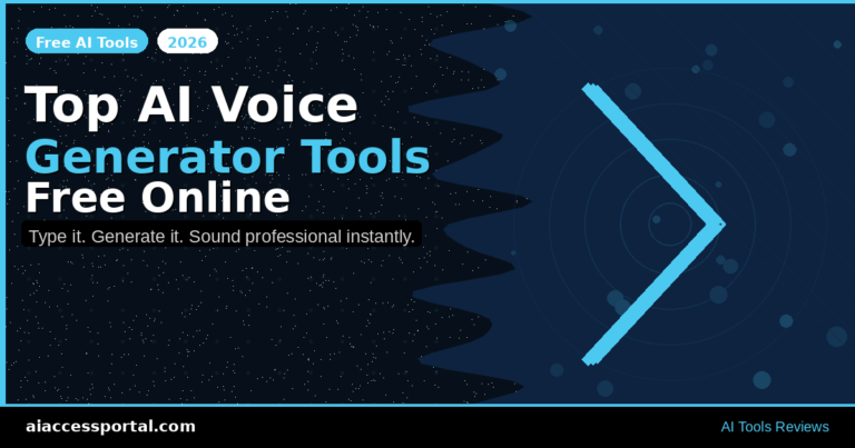Top AI Voice Generator Tools Free Online 2026