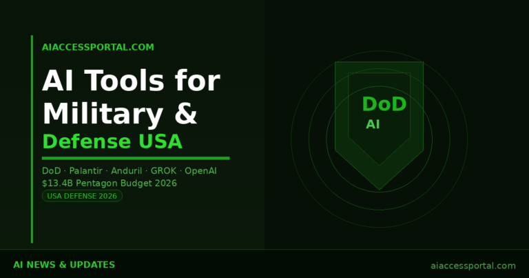 AI Tools for Military and Defense USA 2026: Everything You Need to Know