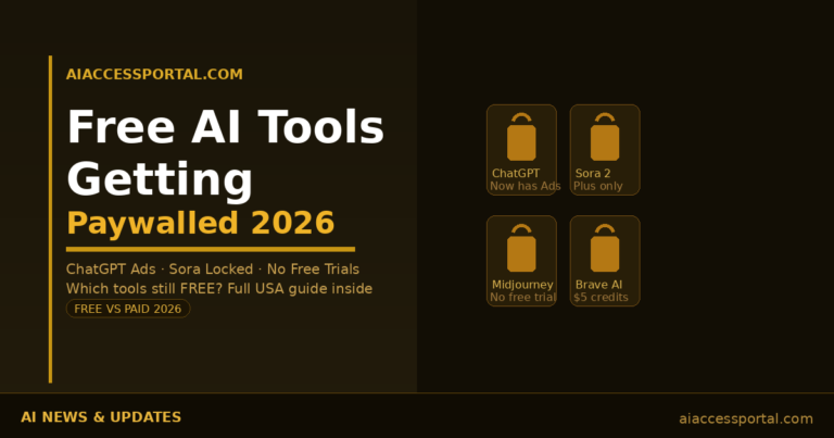 free ai tools getting paywalled in 2026